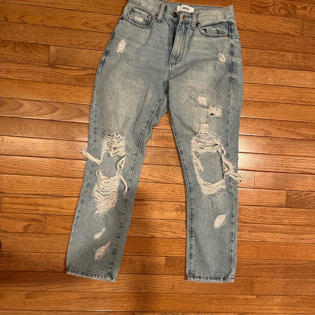 Jeans Size 24 Jbd Brand Distressed
